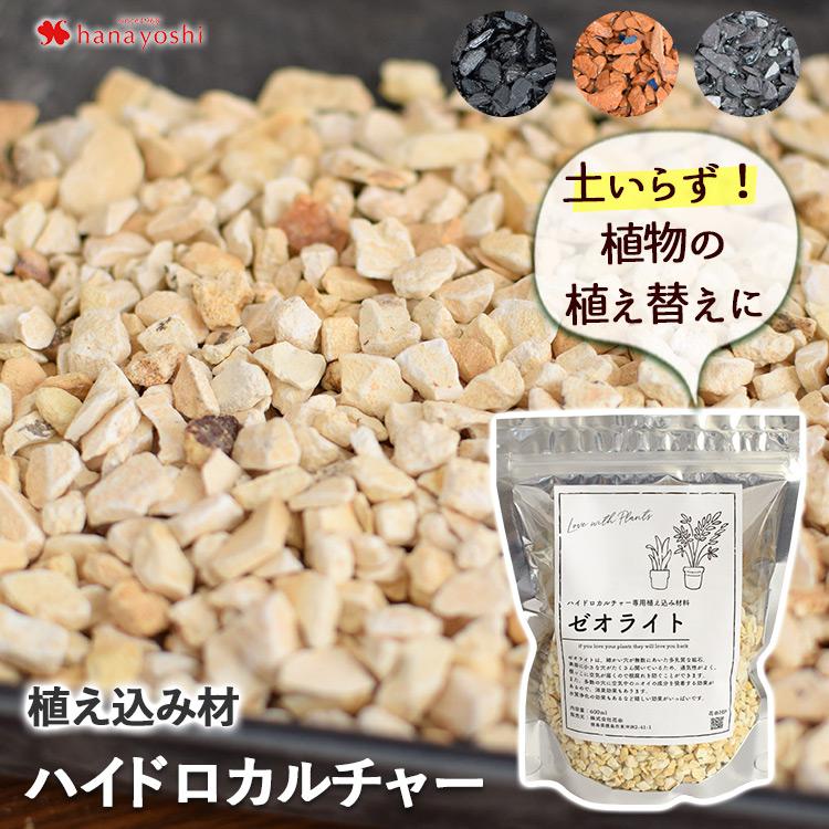 ハイドロカルチャー 植え込み材 植え替え用 資材 選べる ゼオライト テコラ 木炭 鉢 観葉植物 インテリア グリーン 植物 自宅用 オシャレ の商品画像