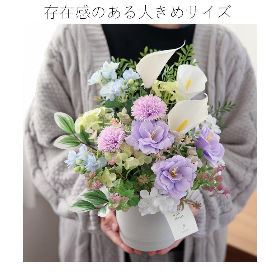 フラワーマーケット花由 お供え 花 ソープフラワー 仏花 大きい 枯れ
