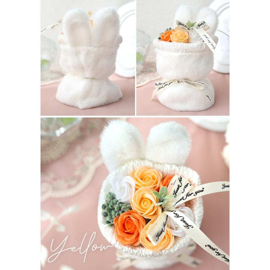 ＊オーダー受付＊No.467 クレセントリース フープブーケ ふわふわ ホワイト オーダー受付＊No.467 クレセントリース フープブーケ ふわふわ