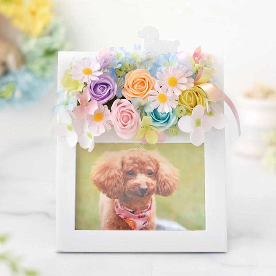 フラワーマーケット花由 ペット お供え 花 ソープフラワー ぽかぽか