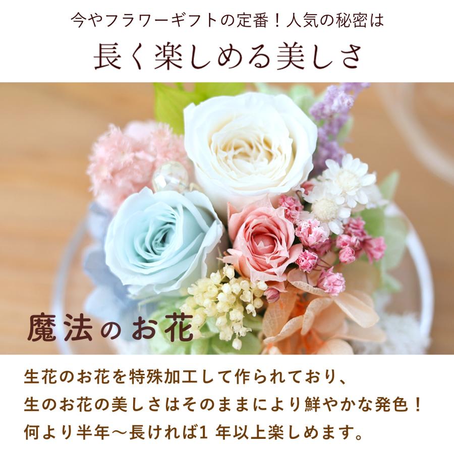 フラワーマーケット花由 仏花 プリザーブドフラワー 花とLEDローソク