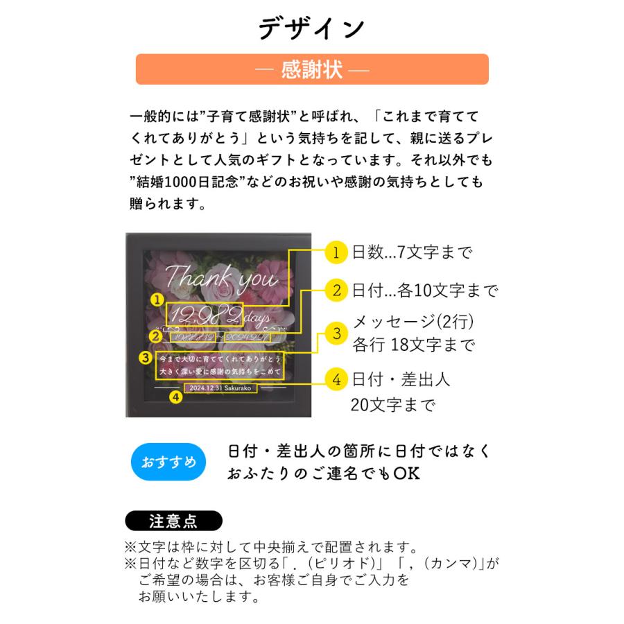 フラワーマーケット花由 名入れ対応 フォトフレーム Gloria グロリア