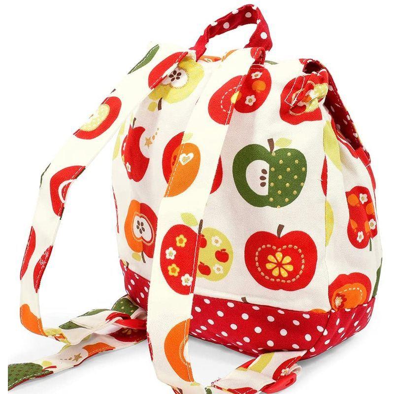 値引 ベビーリュック B おしゃれリンゴのひみつ アイボリー 赤ちゃん その他ベビー服 Www Theopengate Org Il