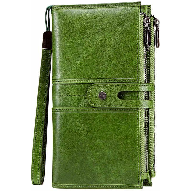 コンタクトズ Contacts ウォレット レザー 二つ折り財布 レディース 長財布 大容量 たくさんカード収納 本革 ラウンドファスナー 初回限定お 試し価格