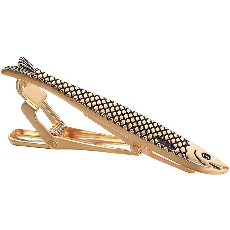 激安通販 メンズアクセサリー Yoursfs 魚 ネクタイピン メンズ おもしろ 和風 タイピン 真鍮製 おしゃれ アクセサリー プレゼント Www Threeriversofs Com