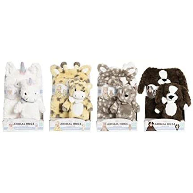 在庫処分 ベビー用寝具 ベッド Little Miracle 赤ちゃん用 ベビー ぬいぐるみ フード付きブランケットセット イヌ Www Threeriversofs Com