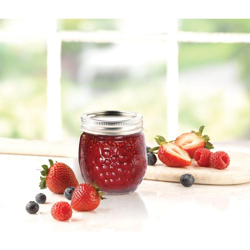 Ball Jelly Elite Collection Jam Jar, 8 oz, Clear by Ball