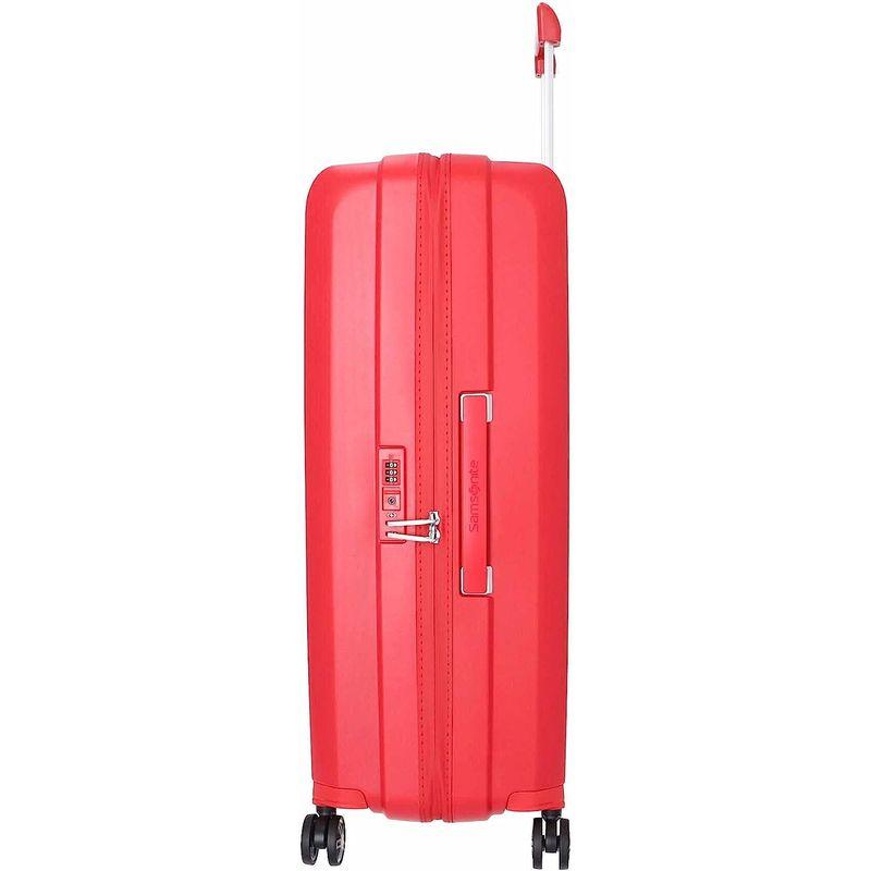 サムソナイト スーツケース ハイファイ HI-FI スピナー75 28 エキスパンダブル 100 110L 75cm 3.4kg レッド スーツケース、キャリーバッグ 