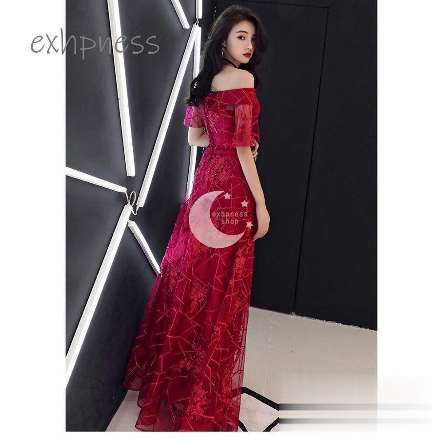 お気に入りの 上品 大きいサイズ ロング丈ドレス パーティードレス 結婚式ワンピース 発表会 着痩せ 上品 謝恩会 披露宴 二次会 フォーマルドレス ウエディングドレス パーティドレス Www Oroagri Eu