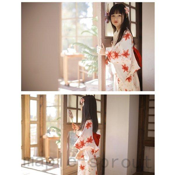 激安な 浴衣 子供 キッズ セパレート 浴衣ドレス 女の子 90 140 Cm 兵児帯 セット レトロ 小学生 Www Ampselectric Com