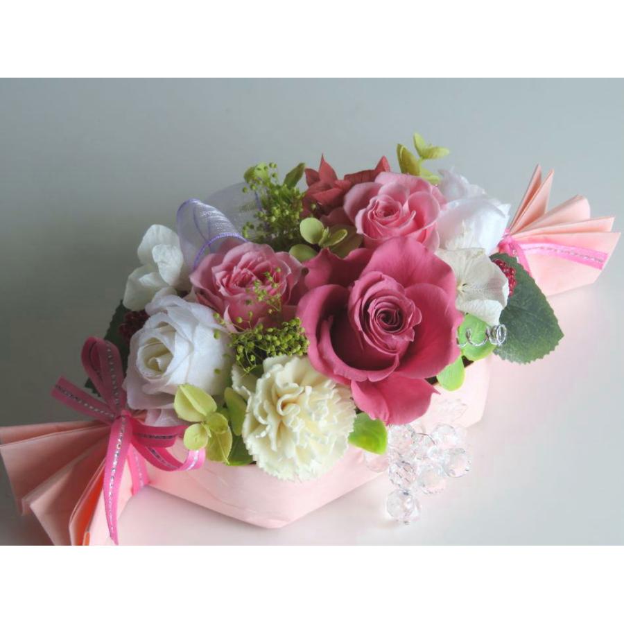 退職 プリザーブドフラワー アレンジメント 誕生日 プレゼント 花
