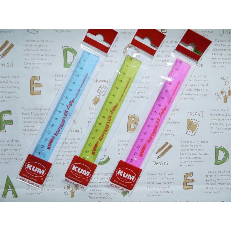 左利き用　プラスチック定規 クリア １５ｃｍ | 