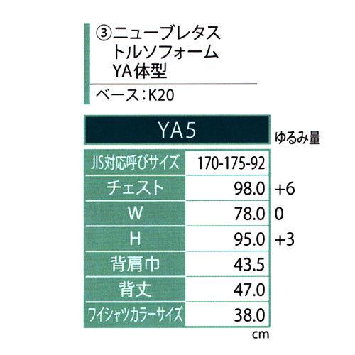 キイヤ メンズ用 ニューブレタス YA体型 トルソ : ハンダー