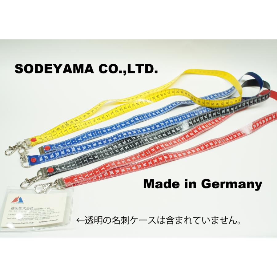 ドイツ製 ヘキストマス ネックストラップメジャー 4色展開 : ハンダー
