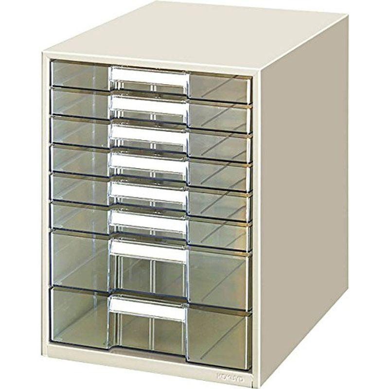 コクヨ レターケース 透明引き出し B4縦 浅6段 深2段 LC-BG608M レターケース 透明引き出し B4縦 浅6段 深2段 LC BG608M