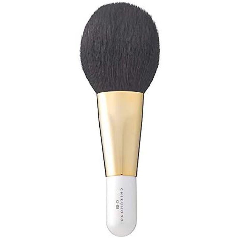【アウトレット品】 CHIKUHODO 熊野筆(化粧筆) 竹宝堂 パウダーブラシ 灰リス/粗光峰 G-8 メイクブラシ 【I2190888483】(11064円)