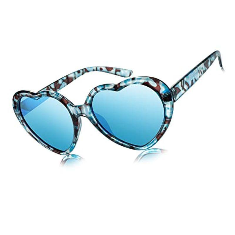 女性用lvioeハートサングラス Uvカット付き偏光ハート型サングラスショッピング用ハートスタイルレトロメガネ Handa Works 通販 Yahoo ショッピング