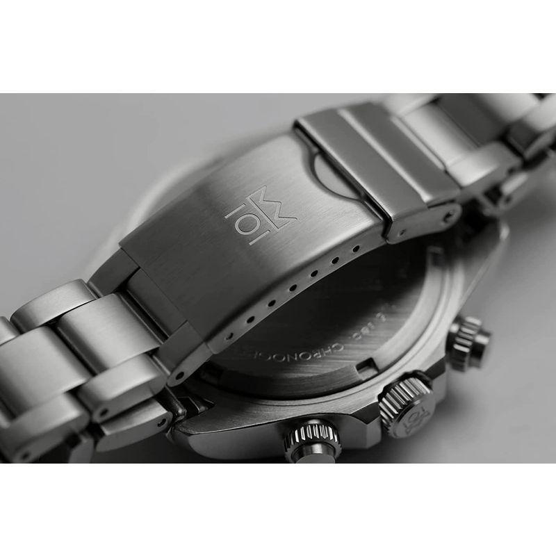 HYAKUICHI 101ヒャクイチ ダイバーズ クロノグラフ ウォッチ メンズ腕時計 20気圧防水 デイト クォーツ セラミックベゼル S セラミックベゼル 101ヒャクイチ ダイバーズ クロノグラフ ウォッチ メンズ腕時計 20気圧防水 デイト クォーツ