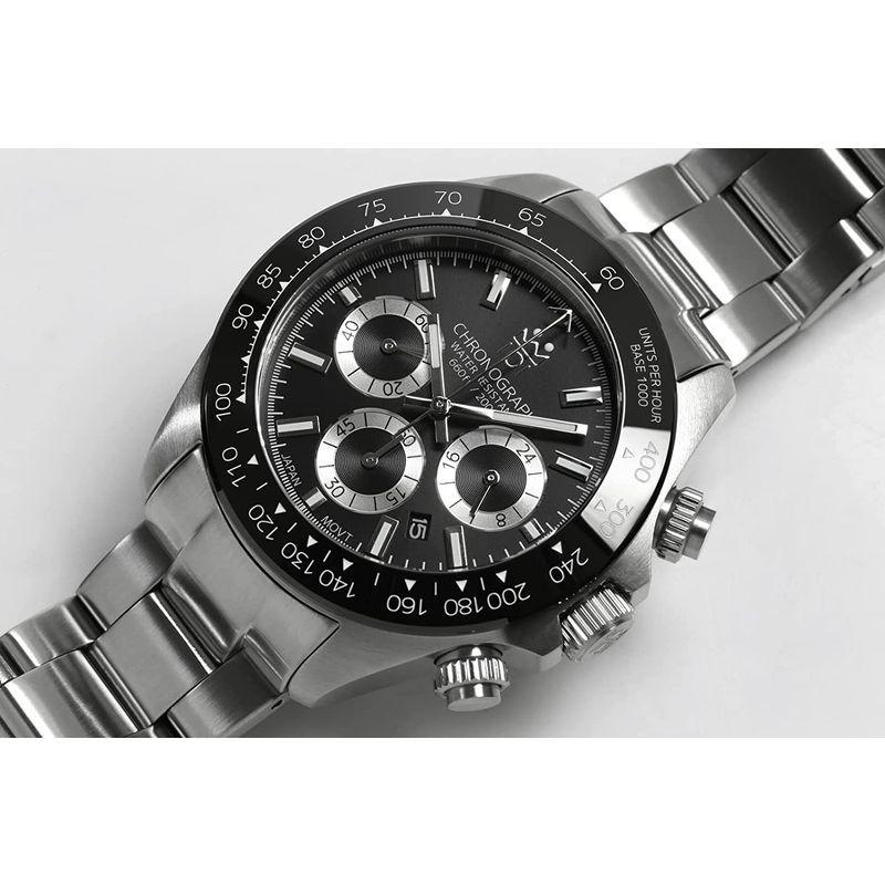 HYAKUICHI 101ヒャクイチ ダイバーズ クロノグラフ ウォッチ メンズ腕時計 20気圧防水 デイト クォーツ セラミックベゼル S セラミックベゼル 101ヒャクイチ ダイバーズ クロノグラフ ウォッチ メンズ腕時計 20気圧防水 デイト クォーツ