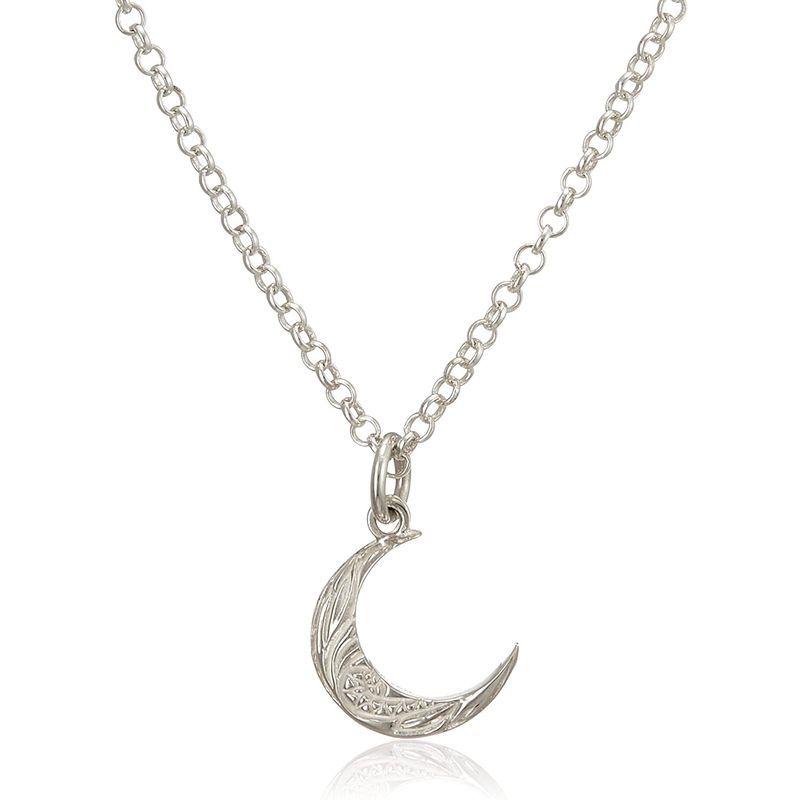 フリースタイル FREE STYLE ムーン(月)モチーフ メンズシルバーネックレス FSP938-M00950 約 FREE STYLE ムーン 月 モチーフ メンズシルバーネックレス FSP938 M00950