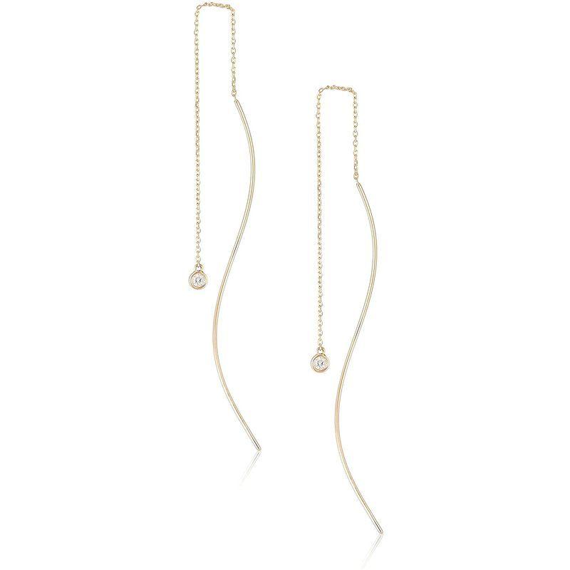 海外品 4℃(ヨンドシー)ダイヤモンド K10イエローゴールド(YG)ピアス 111816153011 【T3712940074】(18751円)