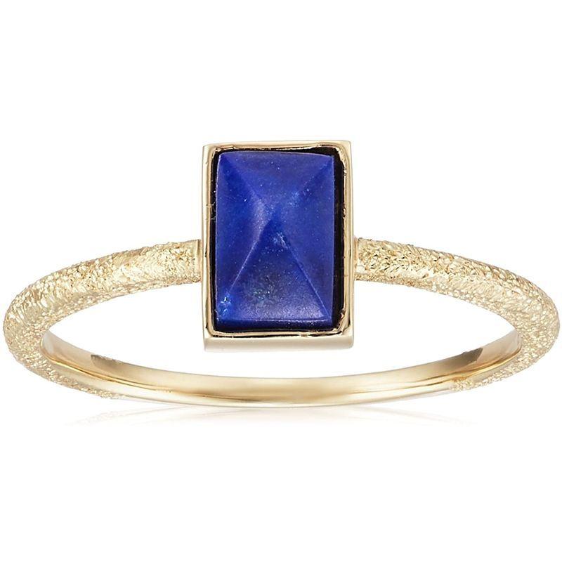 VAヴァンドーム青山 VA VENDOME AOYAMA K10YG ラピスラズリ ピラミッドカット リング GJVR023811LL 日本 ラピスラズリ VA VENDOME AOYAMA K10YG ピラミッドカット リング GJVR023811LL 日本