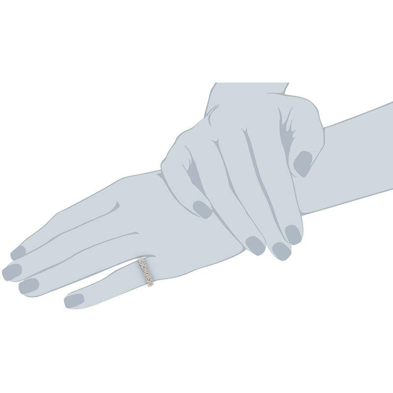 キャーロ ディ ディアマンテ CHIARO DI DIAMANTE K10ホワイトゴールド ミルフラワーピンキーリング CHD0035 日本 日本 ディ ディアマンテ CHIARO DI DIAMANTE K10ホワイトゴールド ミルフラワーピンキーリング CHD0035 5mm