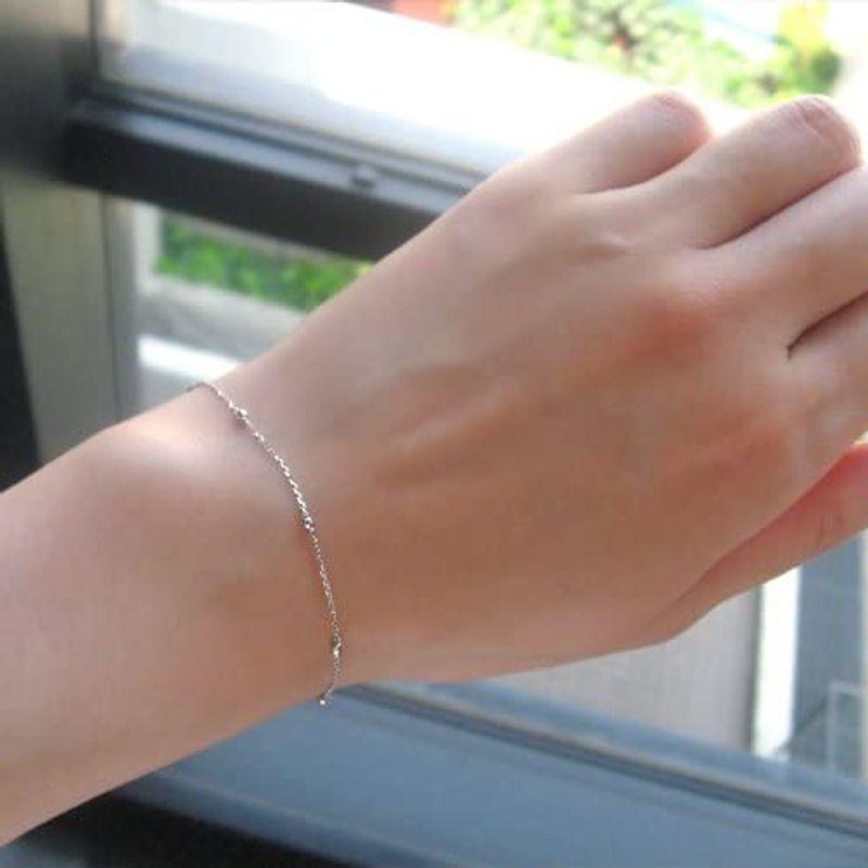 VAヴァンドーム青山 VA VENDOME AOYAMA K10 ホワイトゴールド チェーン ブレスレット GJBB0008LSWG VA VENDOME AOYAMA K10 ホワイトゴールド チェーン ブレスレット GJBB0008LSWG