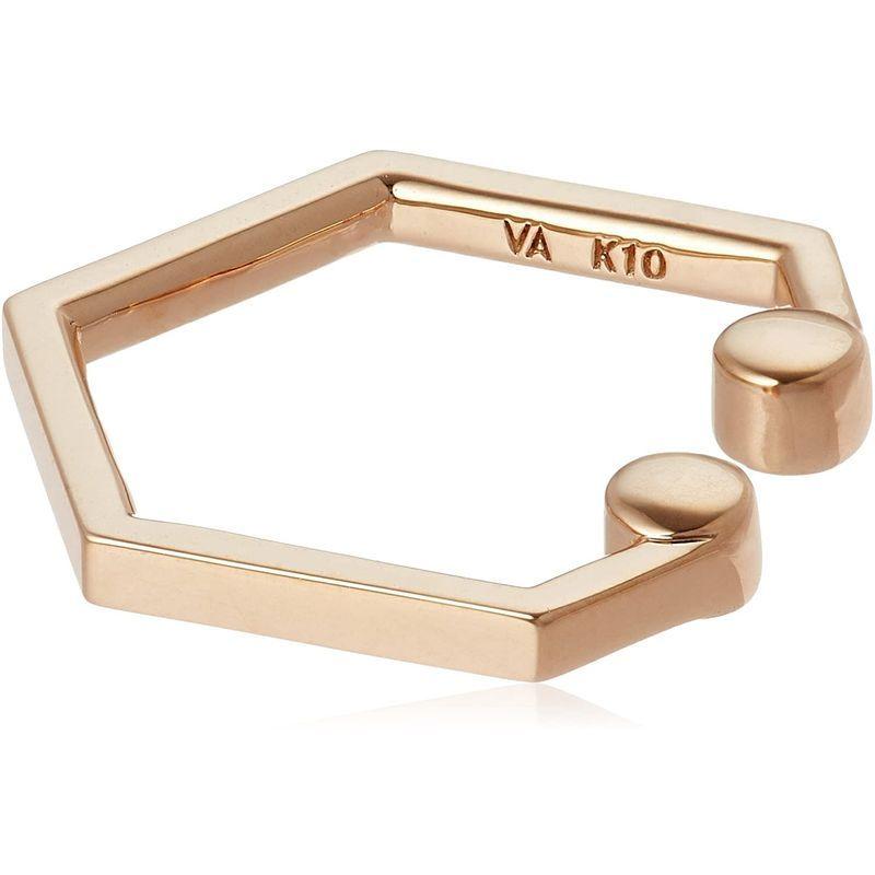 エル・エー・エイチ L.A.H. ヴァンドーム青山 K10PG FORM ヘキサゴン イヤーカフ イヤカフ (片耳用) HJAE0013H 片耳用 エー エイチ ヴァンドーム青山 K10PG FORM ヘキサゴン イヤーカフ イヤカフ HJAE0013H