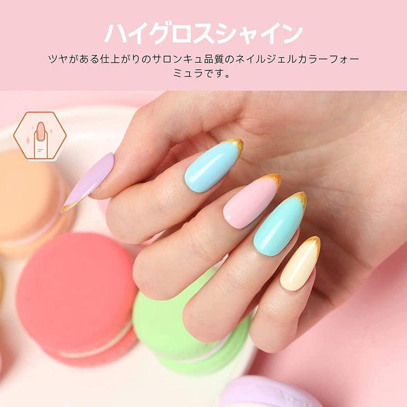 Modelones カラージェル ジェルネイル カラージェルセット ポリッシュ ネイルジェル 6色 7ml ヌードベージュ 発色いい 固まり Handa Works 通販 Yahoo ショッピング