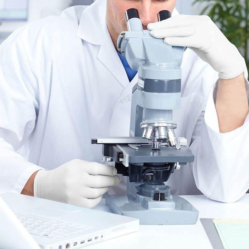 大切な人へのギフト探し 使い捨て手袋 毛染め 掃除 防護 防疫 食品 粉なし 左右両用 合格品質水準2 5 調理 ニトリルグローブ 100枚入り Mサイズ ホワイト 使い捨て手袋 Www We Job Com