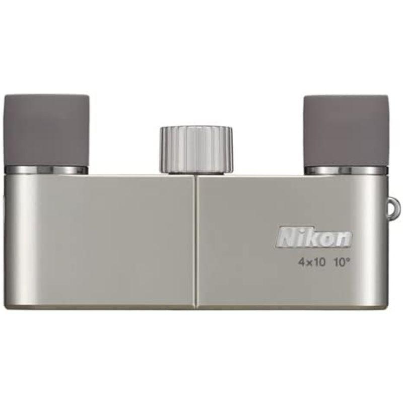 Nikon 双眼鏡 遊 4X10D CF ダハプリズム式 4倍10口径 シャンパンゴールド 4X10DCF (日本製) 双眼鏡 遊 4X10D CF ダハプリズム式 4倍10口径 シャンパンゴールド 4X10DCF 日本製