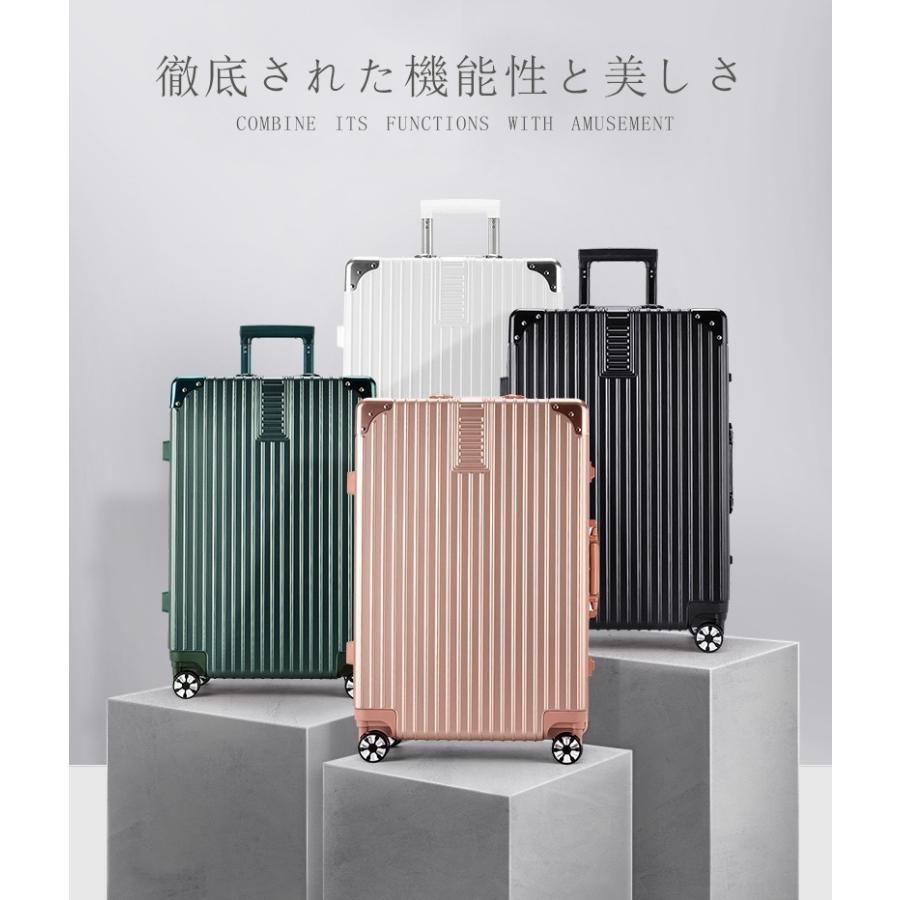 スーツケース　アルミニウムフレーム式 大型 Lサイズ TSAロック搭載 W車輪,旅行かばん・キャリーバッグ・1年保証付き　送料無料 A053L |  | 01