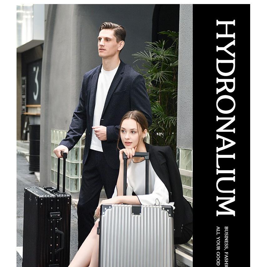 スーツケース　アルミニウムフレーム式 大型 Lサイズ TSAロック搭載 W車輪,旅行かばん・キャリーバッグ・1年保証付き　送料無料 A053L |  | 16