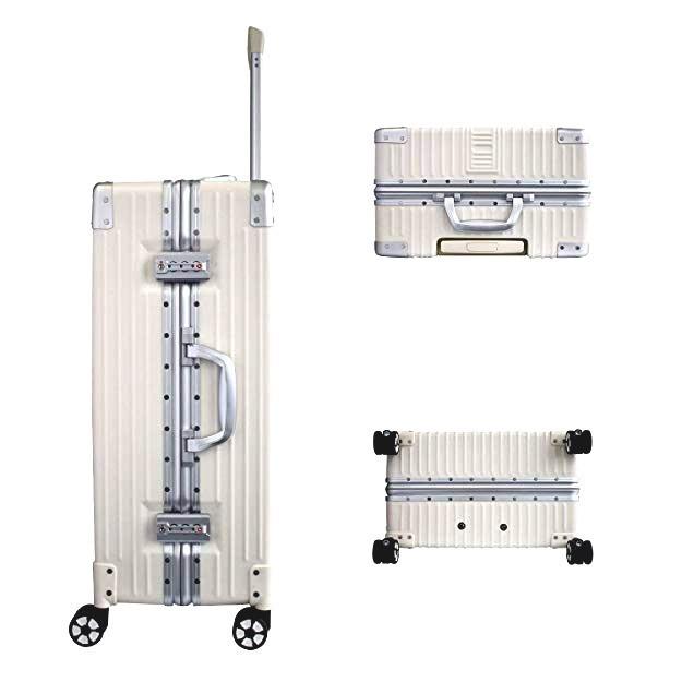 スーツケース　アルミニウムフレーム式 中型 Mサイズ TSAロック搭載 W車輪,旅行かばん・キャリーバッグ・一年保証　送料無料 A053M |  | 03