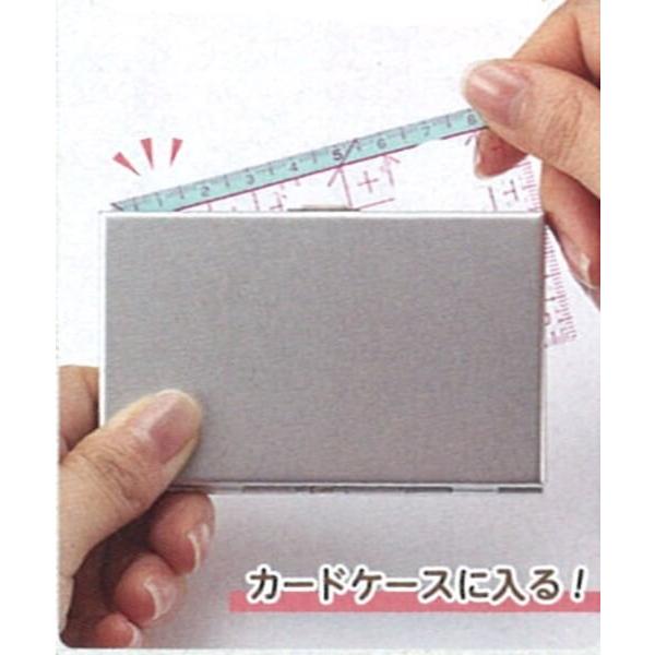 クロバー カード型定規 9×5.5cm 25-042 方眼定規 : 手芸の山久ヤフー店
