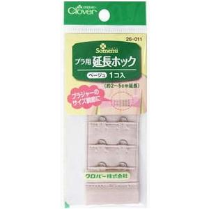 クローバー クロバー（Clover） ブラ用延長ホック : 手芸の山久ヤフー店 - 通販