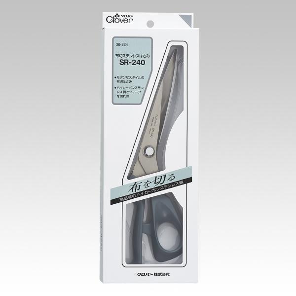 クロバー（Clover） 裁ちばさみ ステンレス 36-224 布切ステンレス