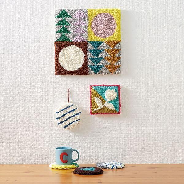 クロバー（Clover） パンチニードルで作る おしゃれな雑貨たち 71-331