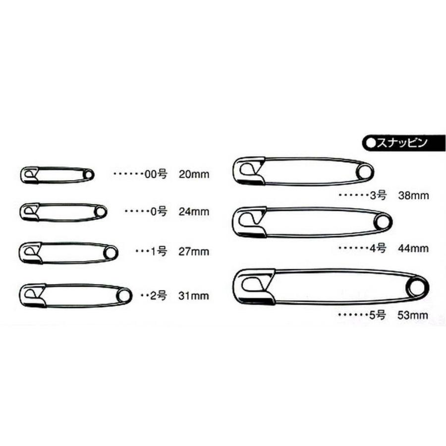 スナッピンスチール製大口バラ500個1箱No5お買い得（丸善の安全ピン