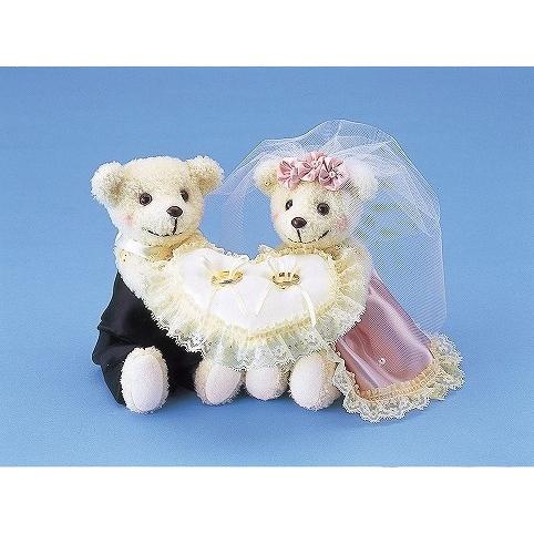 パナミ クマのハートリングピローキット ウェディング 取寄せ商品