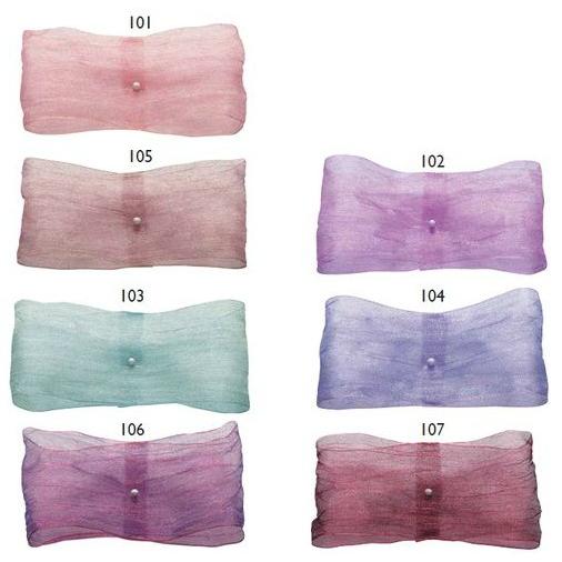 東京リボン リプレ・ソワレ〔約65mm×10m〕オーガンジーリボン シワ加工