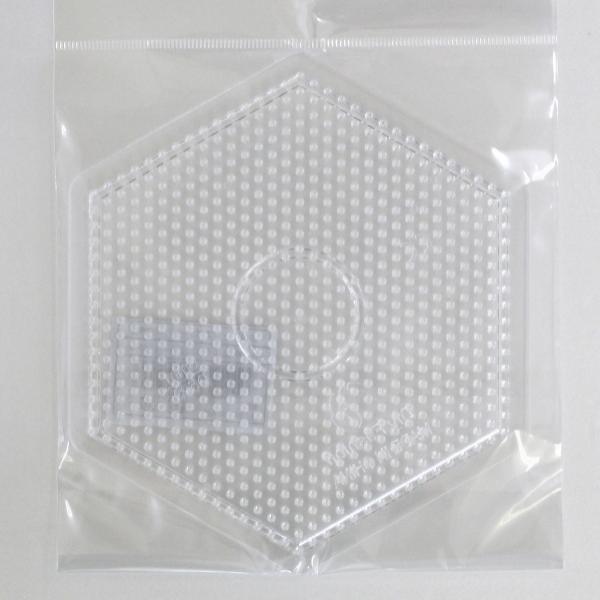 アイロンビーズ プレート(大) 六角形 AB-300-02 5mm用 アイロンビーズプレート 創＆遊 1F 手芸の山久 の商品画像