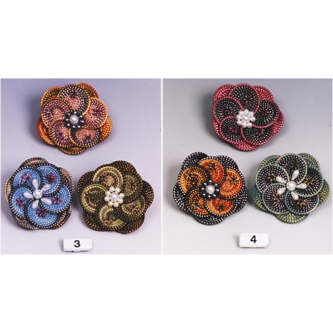 ブローチ ハンドメイド これ私の手作り♡』自慢できる手作りキット｜ビーズ刺繍ブローチ