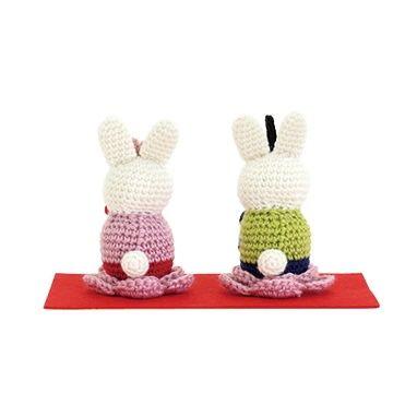あみぐるみ キット うさぎのお雛様 MK-67 ひなまつり 手芸キット