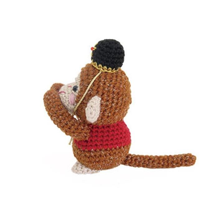 干支 手芸キット おさる三兄弟 ―見ざる・聞かざる・言わざる― MK-70