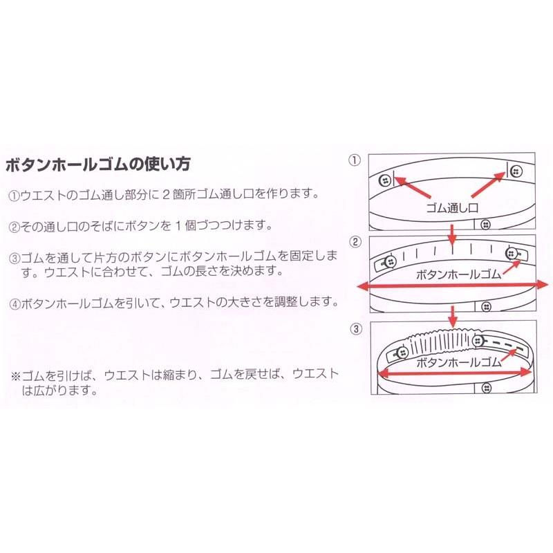 ボタンホールゴム 20mm×1.2m 白 kw23000 nsk 金天馬｜handcraft｜02