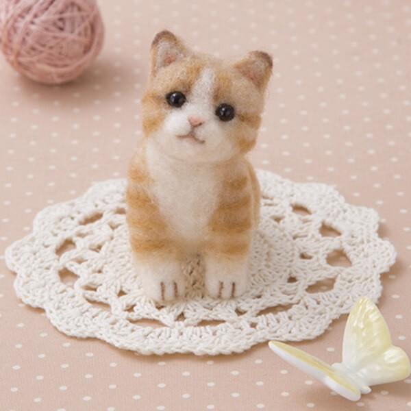 アクレーヌキット アクレーヌでつくる 茶トラのねこ H441-512 羊毛