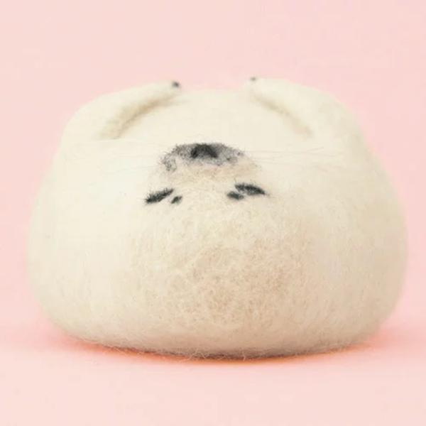 ハマナカ フェルト羊毛でつくる ほのぼの動物 アザラシ H441-544