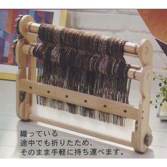 織り機 ハマナカ オリヴィエ アルテア 織美絵 折りたたみ式 H601-002 手織り機｜handcraft｜02